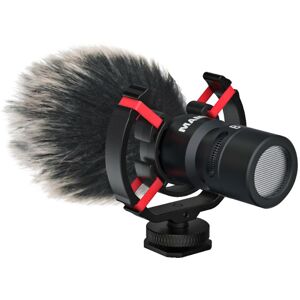 TOMTOP JMS MAMEN MIC08 Pro Mini Oncamera Microphone Twoway Pickup Metal Mic Super Cardioid Intelligent