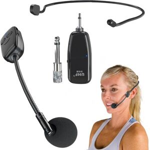 ISmart Uhf Wireless Microphone Outdoor Performance Training Teaching Handheld Head-mounted Micr For Voice