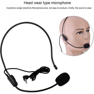 Electronics Parts Mini 3.5mm Head-mounted Wired Microphone Condenser MIC for Voice Amplifier Speaker