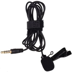 HOD Health&Home Lavalier Microphone Omni Directional Clip On Black