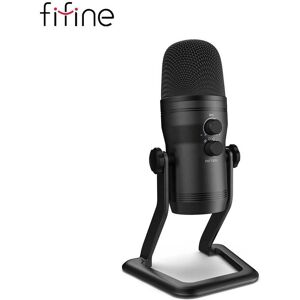 Fifine Best Selling K690 USB Studip Micro Podcast Computer Condenser Microphone for Streaming