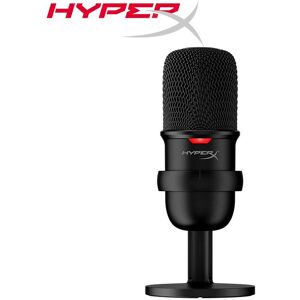 HyperX SoloCast – USB Condenser Gaming Microphone, for PC, PS4, PS5 and Mac, Tap-to-Mute Sensor, Cardioid Polar Pattern, great for Gaming, Streaming