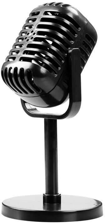 TOMTOP JMS Simulation Props Vintage Mic Classic Vocal Style Microphone Staged Photography Accessory