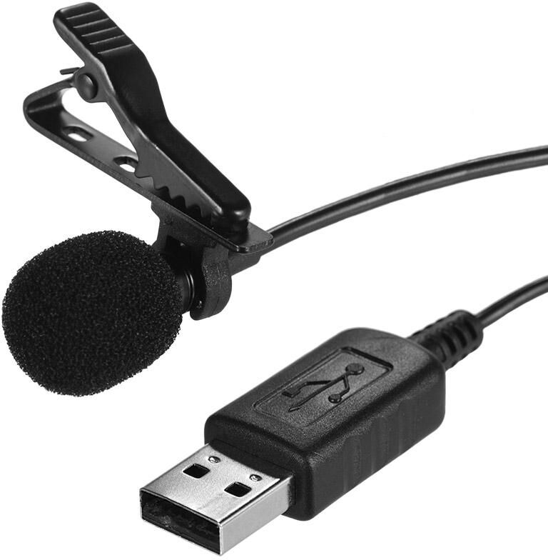 TOMTOP JMS Portable Mini Microphone Hands Free with Clip On Lapel Lavalier Wired Mic