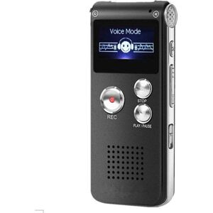 HOD Health&Home Sound Recorders Digital Voice Activated For Lectures Meetings Audio Mini Dictaphone With Mp3 Player