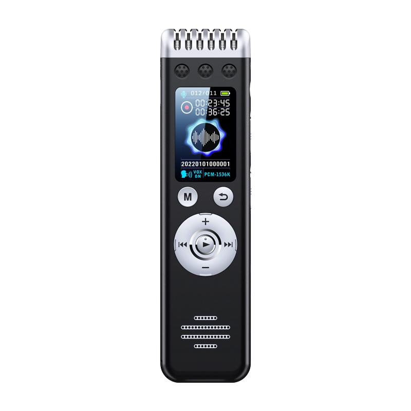 qwshangjsLXL 8GB/16GB/32GB/64GB Q88 Hd Noise Reduction Audio Voice Recorder 3072Kbit Recording Pen Mp3 Player For