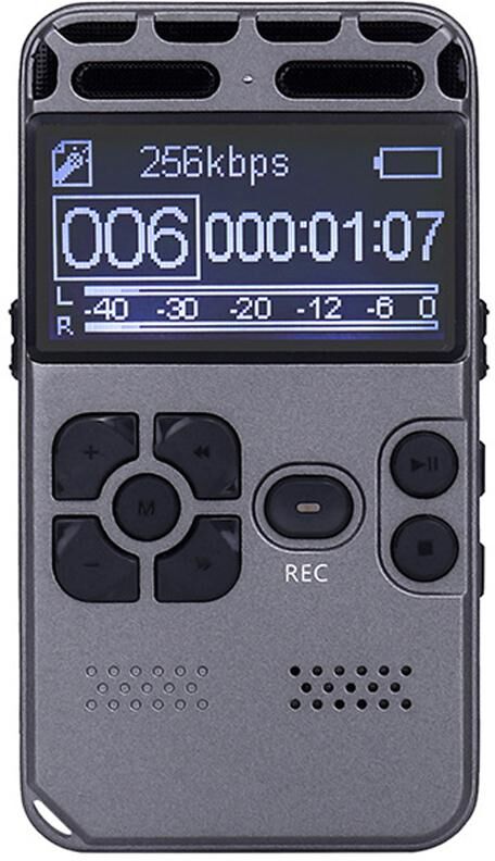 TOMTOP JMS SK-502 Digital Voice Recorder Activated Dictaphone Audio Sound Digital Professional Music Player