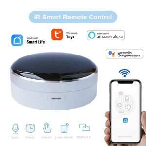 idealife Tuya Smart Home Intelligent Room Wifi Universal IR Remote Control Supports Siri,Alexa, Google Home