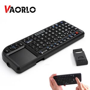 VAORLO Wireless Keyboards Mini Air Mouse 2.4G Handheld Touchpad For Gaming For Phone Smart TV Box Android