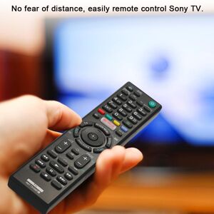 OutsideWorld Smart Replacement Remote Control for SONY TV Portable Size TV Remote Controller Easy to Grab Black