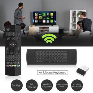 TOMTOP JMS Air Mouse Wireless Keyboard  Remote Control Motion Sensing Game for Mini PC Smart TV  Backlight