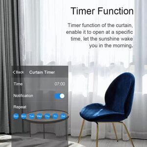TOMTOP JMS Smart Curtain Controller Curtain Motor Wireless Electric Curtain Controller Remote Control