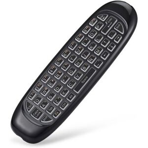 HOD Health&Home Tk668s Wireless Remote Control Air Mouse Mini Keyboard Black