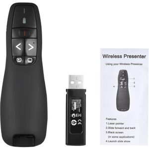 TOMTOP JMS 10pc 2.4GHz Wireless PPT Presenter USB Remote Control Presentation Mouse Pointer