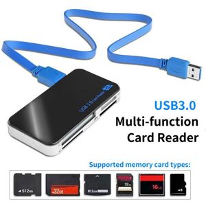 3C Accessories Exclusive Memory Card Reader High-speed Transmission Multifunctional Hot Swap All in 1 Mini MS CF M2 External Card Reader for Computer