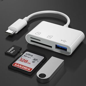Anlina Type-C Adapter TF CF SD Memory Card Reader OTG Writer Compact Flash USB-C for IPad Pro Huawei for Macbook USB Type C Cardreader