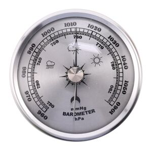 Wonderlands Type Barometer with Thermometer Hygrometer Weather Station Barometric Pressure M