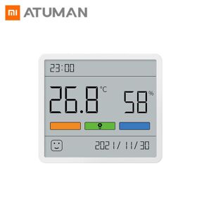 XIAOMI Atuman 3.67inch Digital Temperature Humidity Sensor Clock TH1 LCD Display Indoor Home Baby's Room Thermometer Hygrometer