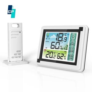 Global purchasing Color Touch Screen, Wireless Thermometer Hygrometer, Digital Weather Station, A#S