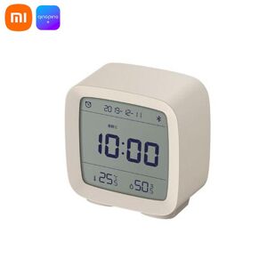 Xiaomi Qingping Bluetooth Alarm Clock Nightlight Work Smart Temperature Humidity Display LCD Screen Adjustable For Mijia App