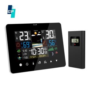 Global purchasing Sunrise and Sunset Weather Station Multi-function Alarm Clock Thermometer Hygrometer Touch Screen