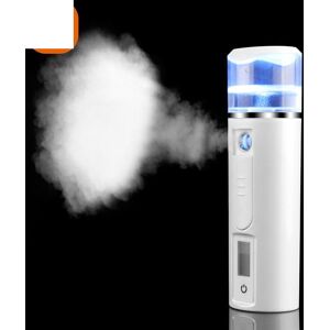 MImi Global Home Ultrasonic Nano Mist Sprayer Cooler Face Steamer Moisturizer Steamer Humidifier Facial Mister Nebulizer Cooler Skin Care Tool