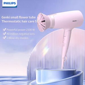 Philips Hair Dryer BHD388 High-power Quick-drying Air Cylinder Negative Ion Hair Care 2100W-6 Wind Control 1 Host 1 Air Nozzle