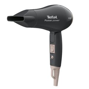 Tefal HV1720 Pocket Powerful Fast Ultra Compact Hair Dryer 2-Speed 1200W Black