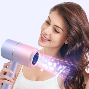 Moonbiffy 777 Fast Dry Ionic Blow Dryer Low Noise Lightweight Hair Dryer