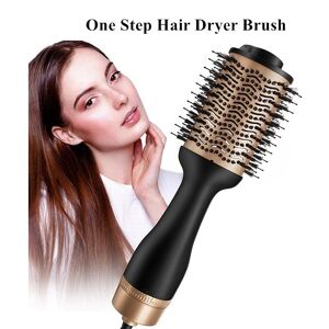 She Beauty & Hairdressing Professional One Step Hair Dryer And Volumizer Straightener Curler Comb In One Styling Tool Electric Blow Dryer Brush