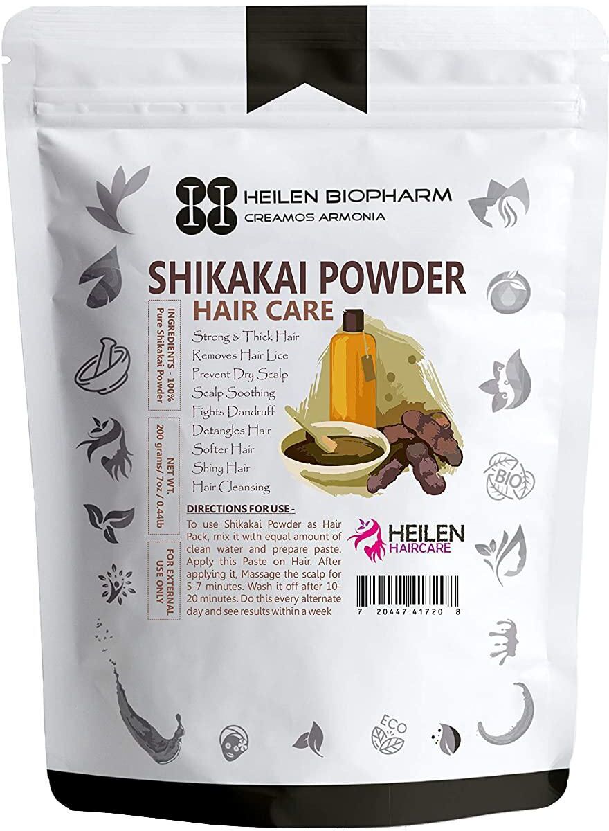 Cosmetic Powder Shikakai: for washing hair (200 g), Shikakai Powder, Heilen Biopharm