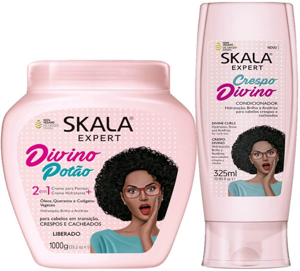 Skala Crespo Divine Conditionner Pack - 325 ml + 1kg Masque