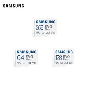 Samsung EVO Plus 130MB/s Transfer Speed  Class 10 and U1 Compatibility microSD Memory Cards
