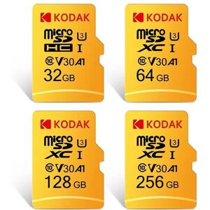 Kodak Memory Card High Speed 100MB/s 32GB A1 Class 10 UHS-I Micro SD Card V30 U3 TF for Camera Smartphone Game