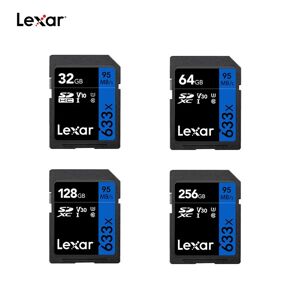 Lexar Memory SD Card  633X U3 Class10  UHS-I C10