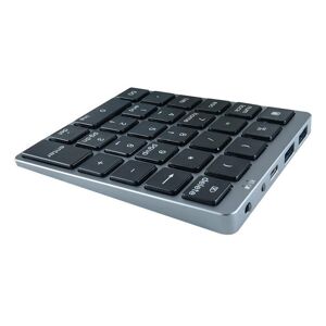 TOMTOP JMS 28 Keys Wireless Numeric Keyboard Financial Accounting Office Keyboard BT+USB Dual-mode Connection