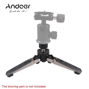 Andoer Three-Foot Support Stand Monopod Base for Tripod Head DSLR Cam 3/8" Screw