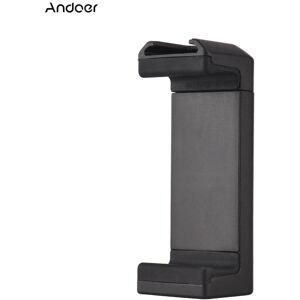 Andoer AD-05 Universal Phone Tripod Mount Smartphone Holder Clamp with Backside Folding Stand Cold