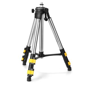 TOMTOP JMS 1.2M Three Height Adjustment Stainless Steel Extension Bar Tripod Stand For Laser Level with