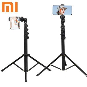 LC FASHION MALL Xiaomi Outdoor Triangle Mobile Phone Tripod Portable Five Section 1.6m Live Viewing Panoramic Camera Bracket