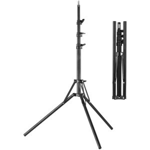 TOMTOP JMS Photography Lighting Stand Stuido Light Tripod Stand Metal Ring Light Stand 200cm/ 78.7in Max.