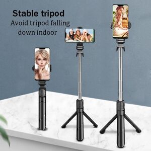 HQ fashion Xt02 Bluetooth Selfie Stick With Beauty Fill Light Live Streaming Phone Stand Telescopic And Portable Multifunctional Tripod