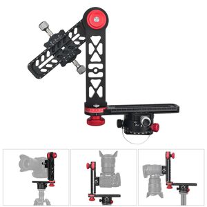 Andoer 720 Degree Panoramic Head Panoramic Support Stand Gimbal Tripod Ball Head Compatible with