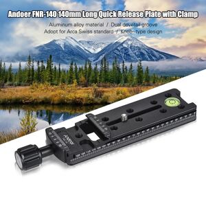 Andoer 140mm Quick Release Plate Mount Holder For Tripod Monopod Ball Head Camera