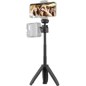 TOMTOP JMS Lightweight Portable Mini Tripod Extendable Tripod Stand Handle Grip with 4 Levels of Adjustable