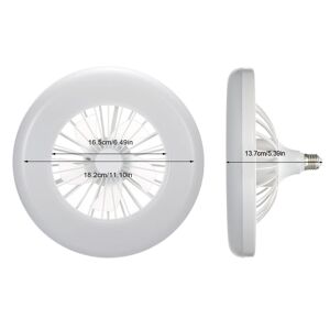 TOMTOP JMS Mini Fan Light E26/E27 Desk LED Makeup Ring Light Selfie Ring Light For Live Broadcast Table Lamp