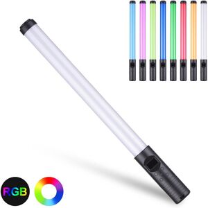 TOMTOP JMS 20W Handheld RGB Colorful Light Wand LED Photography Light Bi-color Temperature 3000K-6500K