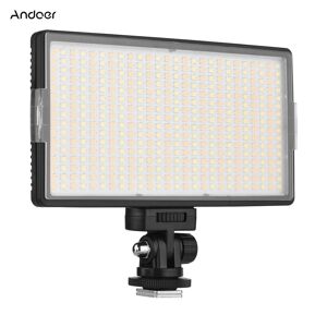 Andoer LED-416 LED Video Light Professional On-Camera Photography Light Panel 416PCS Bright Light