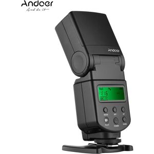 Andoer Universal Flash Speedlite GN40 Adjustable LED Fill Light On-camera Flash With Bracket