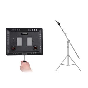 TOMTOP JMS YONGNUO YN600 Air 3200K-5500K Bi-Color Temperature LED Video Light Photography Light Slim & Light